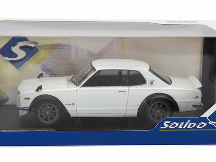 Nissan Skyline (C10) Hakosuka Works 1970 1:18 Solido perleťová biela
