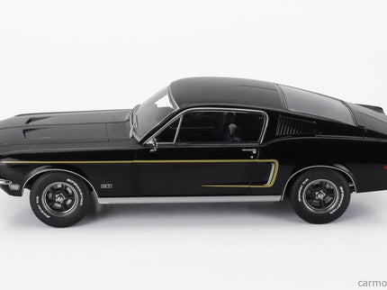 Ford Mustang GT Fastback Coupe 1968 1:18 KK Scale čierna