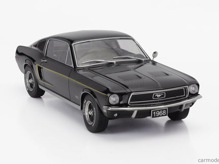 Ford Mustang GT Fastback Coupe 1968 1:18 KK Scale čierna