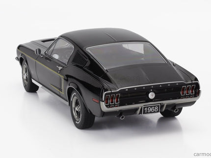 Ford Mustang GT Fastback Coupe 1968 1:18 KK Scale čierna