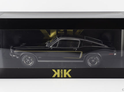 Ford Mustang GT Fastback Coupe 1968 1:18 KK Scale čierna