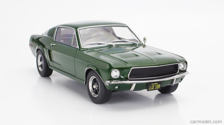 Ford Mustang GT Fastback Coupe 1968 1:18 KK Scale zelená