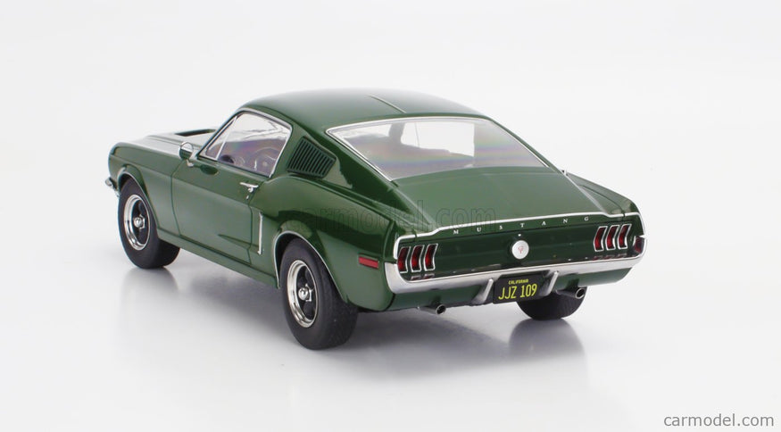 Ford Mustang GT Fastback Coupe 1968 1:18 KK Scale zelená