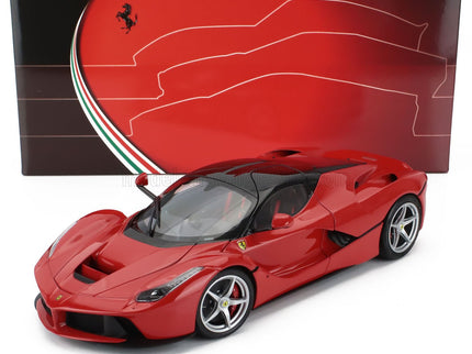 FERRARI | LAFERRARI 2013 - SILVER RIMS | ROSSO CORSA 322 - RED