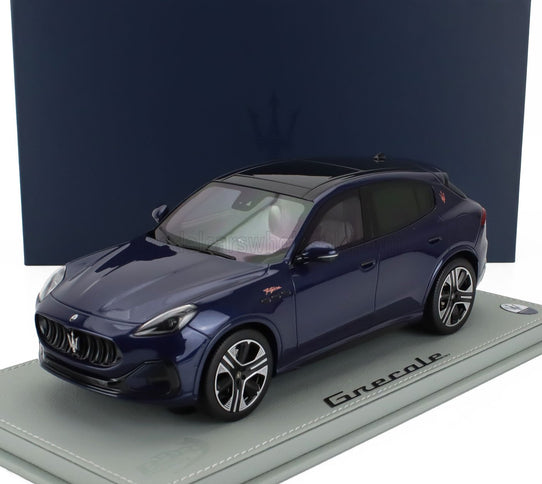 MASERATI | GRECALE FOLGORE SUV 2022 - CON VETRINA - WITH SHOWCASE | BLU INTENSO - BLUE MET