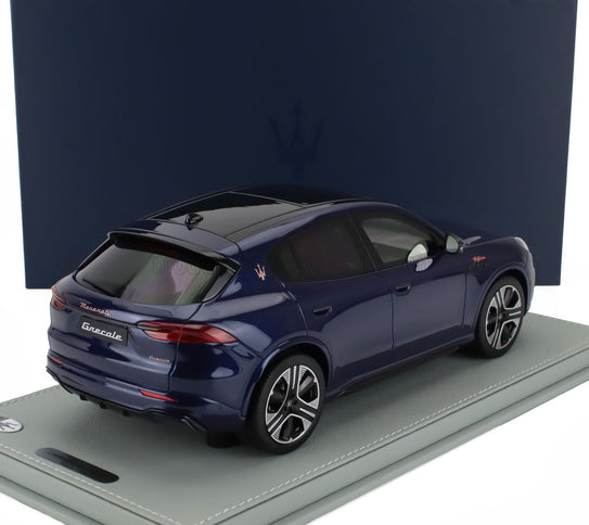 MASERATI | GRECALE FOLGORE SUV 2022 - CON VETRINA - WITH SHOWCASE | BLU INTENSO - BLUE MET