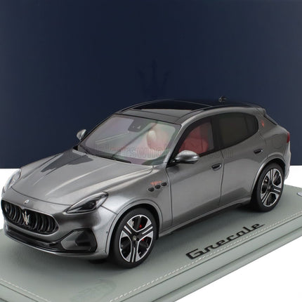 MASERATI | GRECALE FOLGORE SUV 2022 - CON VETRINA - WITH SHOWCASE | GRIGIO LAVA - GREY MET
