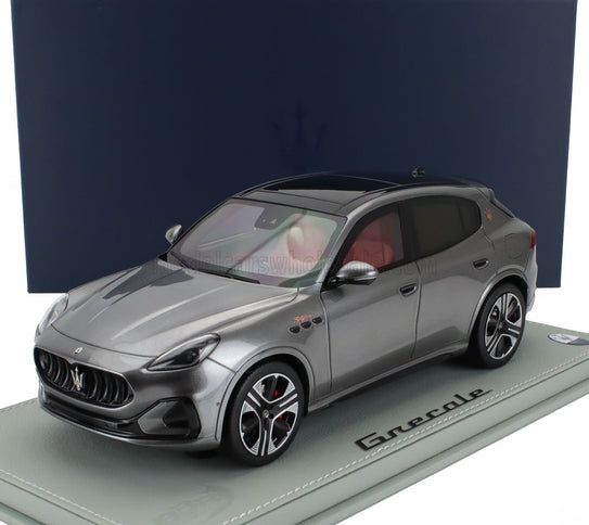 MASERATI | GRECALE FOLGORE SUV 2022 - CON VETRINA - WITH SHOWCASE | GRIGIO LAVA - GREY MET