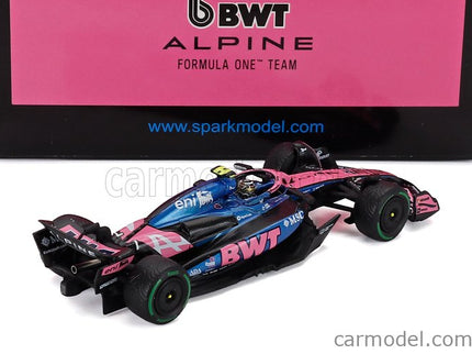 Alpine F1 A525 Team Bwt Alpine N°7 Australian GP 2025 Jack Doohan 1:64 Spark Model čierna modrá ružová