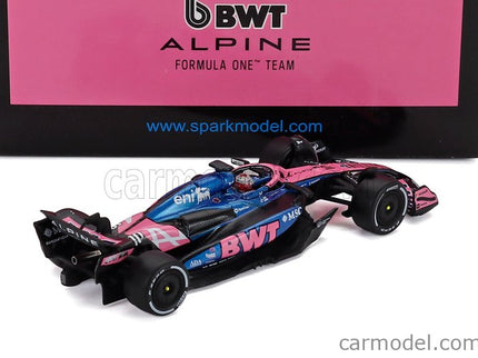Alpine F1 A525 Team Bwt Alpine N°10 Japan GP 2025 Pierre Gasly 1:64 Spark Model čierna modrá ružová