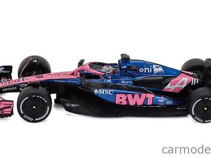 Alpine F1 A525 Team Bwt Alpine N°10 Japan GP 2025 Pierre Gasly 1:64 Spark Model čierna modrá ružová