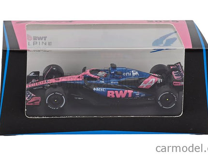 Alpine F1 A525 Team Bwt Alpine N°10 Japan GP 2025 Pierre Gasly 1:64 Spark Model čierna modrá ružová