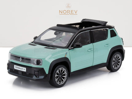 RENAULT | R4 E-TECH 100% OPEN ROOF 2025 | LIGHT GREEN