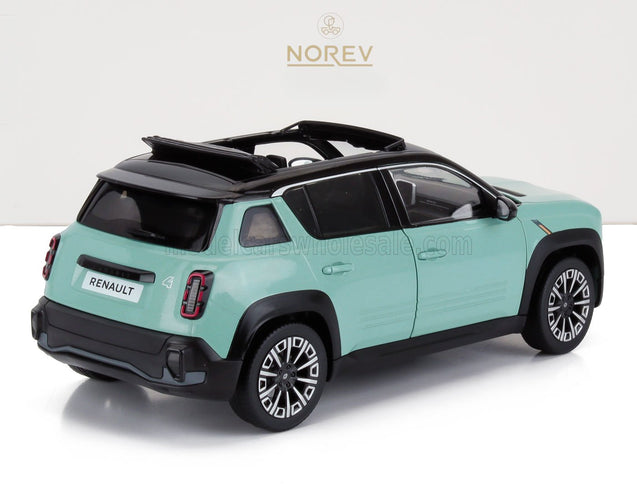 RENAULT | R4 E-TECH 100% OPEN ROOF 2025 | LIGHT GREEN