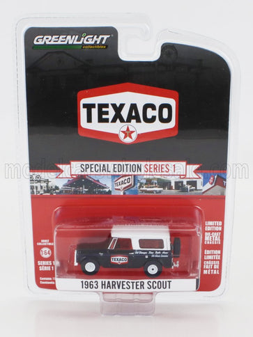 HARVESTER | SCOUT TEXACO 1963 | BLACK WHITE