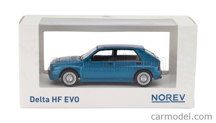 Lancia Delta HF Integrale EVO2 1993 1:43 Norev Lagos Blue
