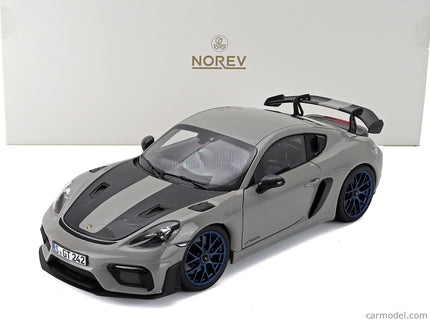 Porsche 718 Cayman GT4 RS Weissach Package 2023 1:18 Norev biela čierna