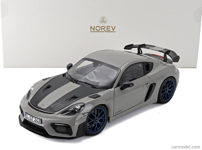Porsche 718 Cayman GT4 RS Weissach Package 2023 1:18 Norev biela čierna