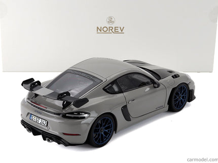 Porsche 718 Cayman GT4 RS Weissach Package 2023 1:18 Norev biela čierna