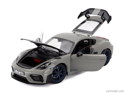 Porsche 718 Cayman GT4 RS Weissach Package 2023 1:18 Norev biela čierna
