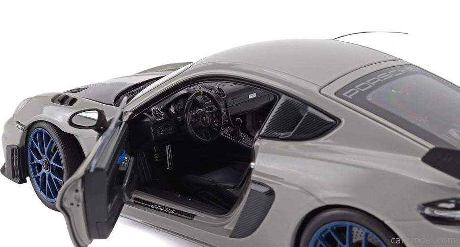 Porsche 718 Cayman GT4 RS Weissach Package 2023 1:18 Norev biela čierna