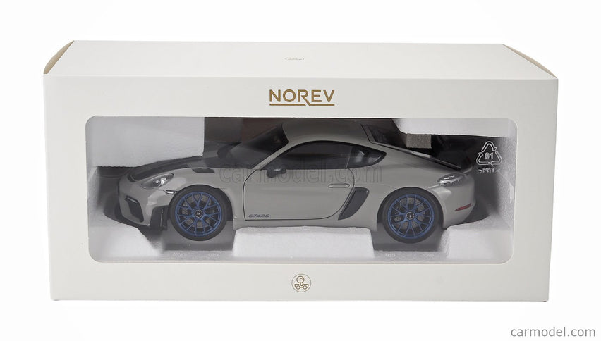 Porsche 718 Cayman GT4 RS Weissach Package 2023 1:18 Norev biela čierna