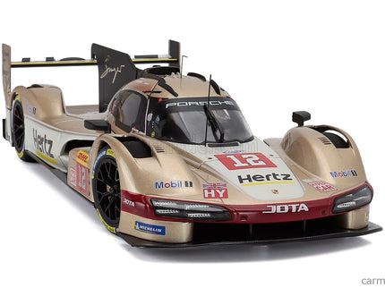 Porsche 963 9RD 4.6L Turbo V8 Team Hertz Jota N°12 Víťaz 6h Spa 2024 Will Stevens - Callum Ilott 1:18 Norev biela zlatá