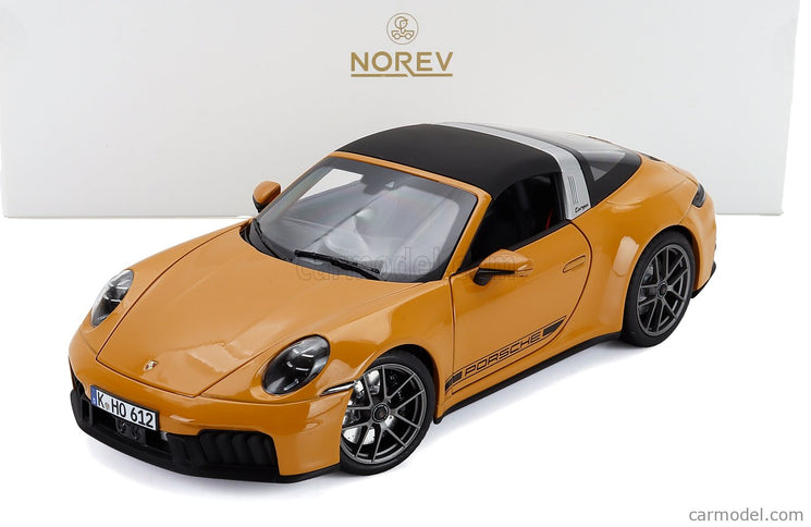 Porsche 911 992-2 Targa 4 GTS 2024 1:18 Norev žltá