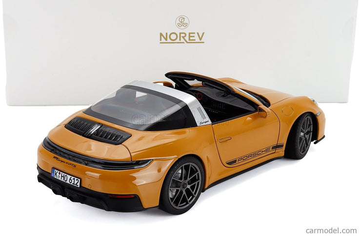 Porsche 911 992-2 Targa 4 GTS 2024 1:18 Norev žltá