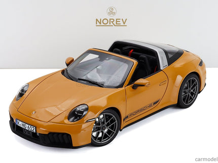 Porsche 911 992-2 Targa 4 GTS 2024 1:18 Norev žltá
