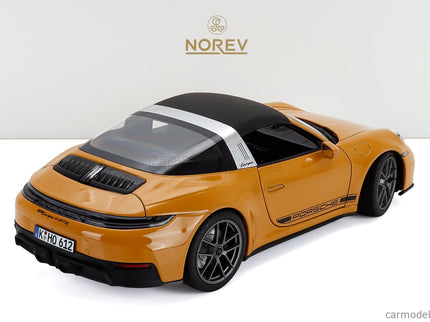 Porsche 911 992-2 Targa 4 GTS 2024 1:18 Norev žltá