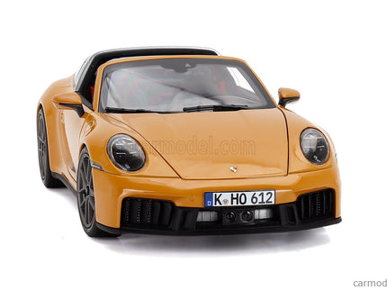 Porsche 911 992-2 Targa 4 GTS 2024 1:18 Norev žltá