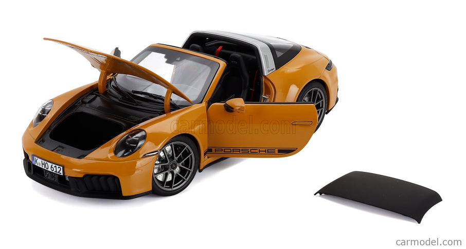 Porsche 911 992-2 Targa 4 GTS 2024 1:18 Norev žltá