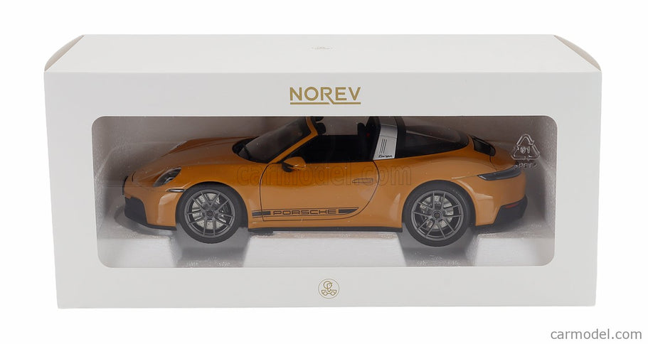 Porsche 911 992-2 Targa 4 GTS 2024 1:18 Norev žltá