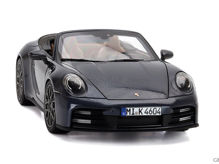Porsche 911 992-2 Carrera Cabriolet Open 2024 1:18 Norev modrá metalická