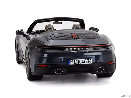 Porsche 911 992-2 Carrera Cabriolet Open 2024 1:18 Norev modrá metalická