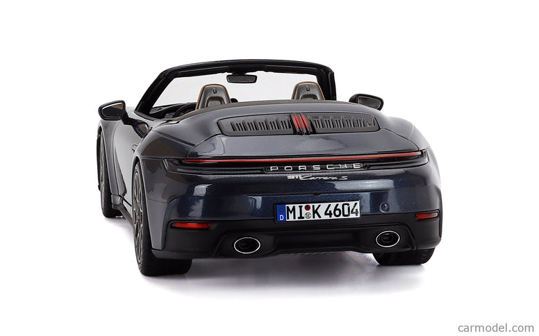 Porsche 911 992-2 Carrera Cabriolet Open 2024 1:18 Norev modrá metalická