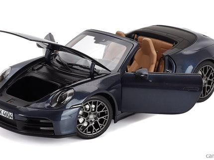 Porsche 911 992-2 Carrera Cabriolet Open 2024 1:18 Norev modrá metalická