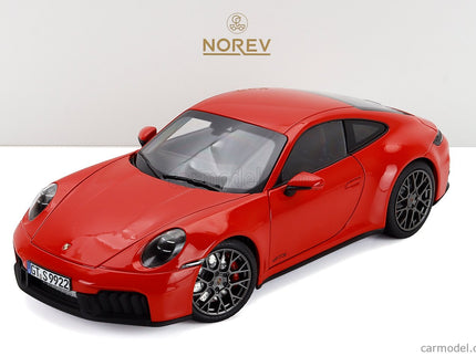 Porsche 911 992-2 Carrera 4 GTS Coupe 2024 1:18 Norev červená