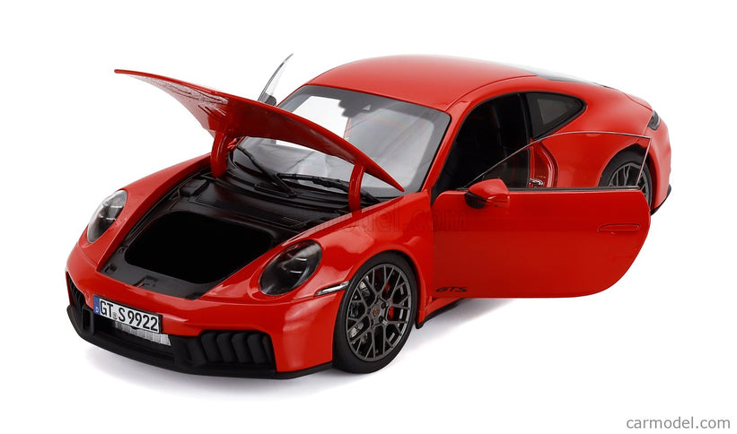 Porsche 911 992-2 Carrera 4 GTS Coupe 2024 1:18 Norev červená