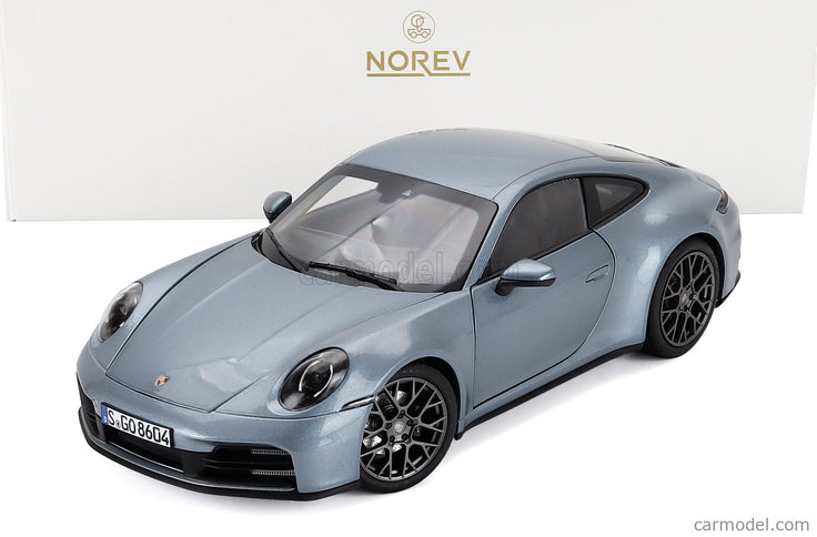 Porsche 911 992-2 Carrera Coupe 2024 1:18 Norev strieborná