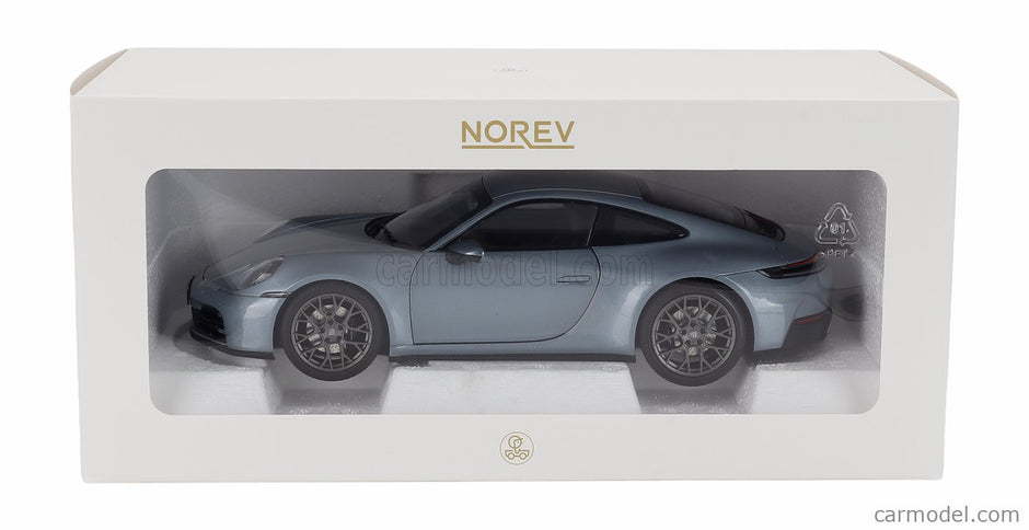 Porsche 911 992-2 Carrera Coupe 2024 1:18 Norev strieborná