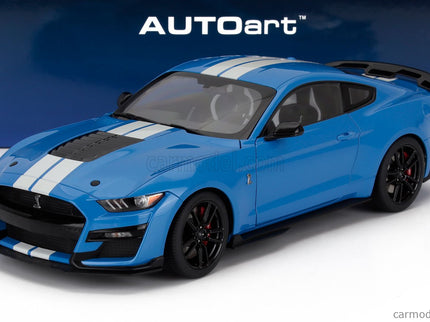 Ford Mustang Shelby GT500 Coupe 2023 1:18 AUTOart Gribber modrá