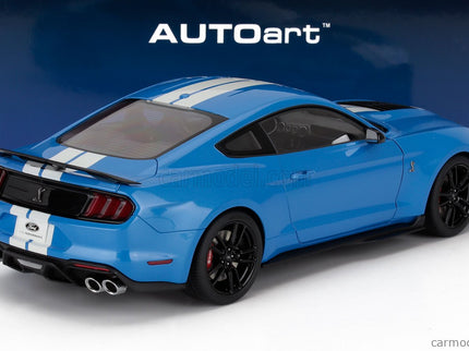 Ford Mustang Shelby GT500 Coupe 2023 1:18 AUTOart Gribber modrá