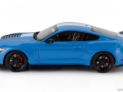 Ford Mustang Shelby GT500 Coupe 2023 1:18 AUTOart Gribber modrá