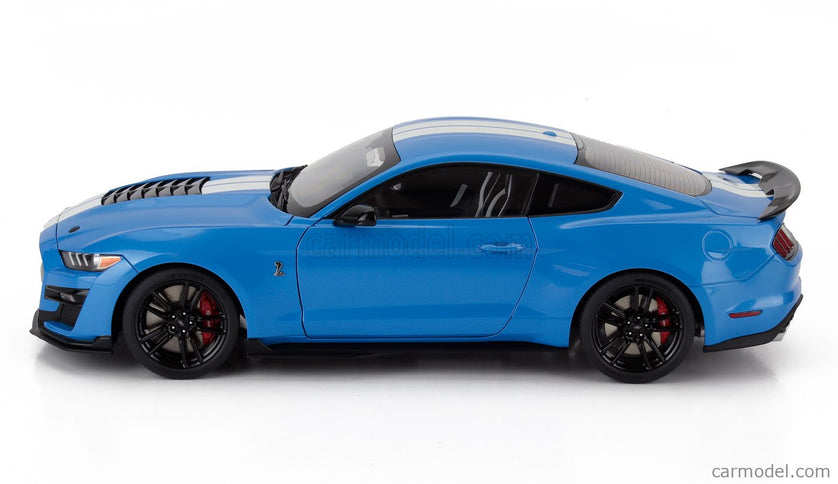 Ford Mustang Shelby GT500 Coupe 2023 1:18 AUTOart Gribber modrá