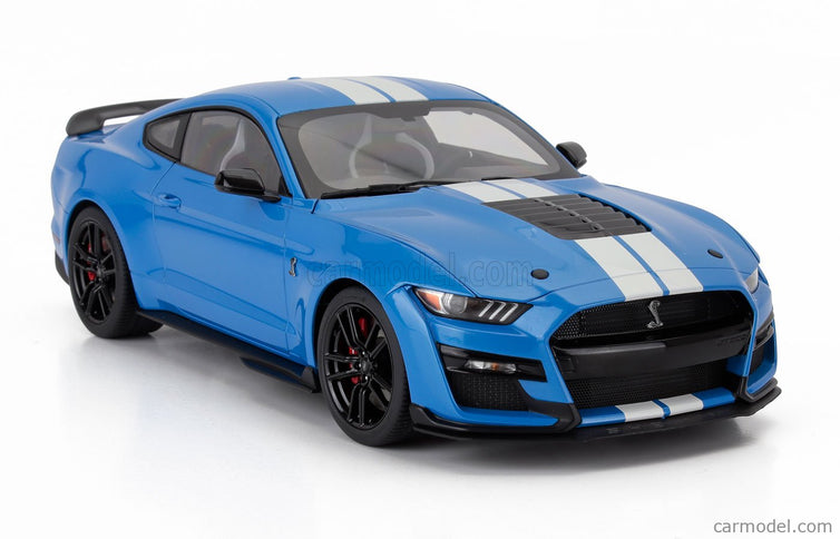 Ford Mustang Shelby GT500 Coupe 2023 1:18 AUTOart Gribber modrá