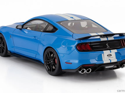 Ford Mustang Shelby GT500 Coupe 2023 1:18 AUTOart Gribber modrá