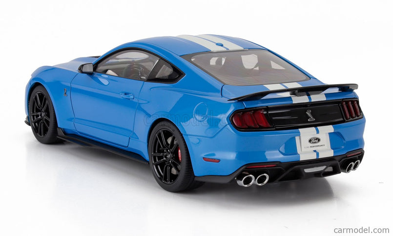 Ford Mustang Shelby GT500 Coupe 2023 1:18 AUTOart Gribber modrá
