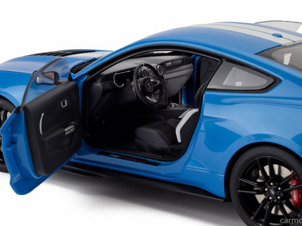Ford Mustang Shelby GT500 Coupe 2023 1:18 AUTOart Gribber modrá